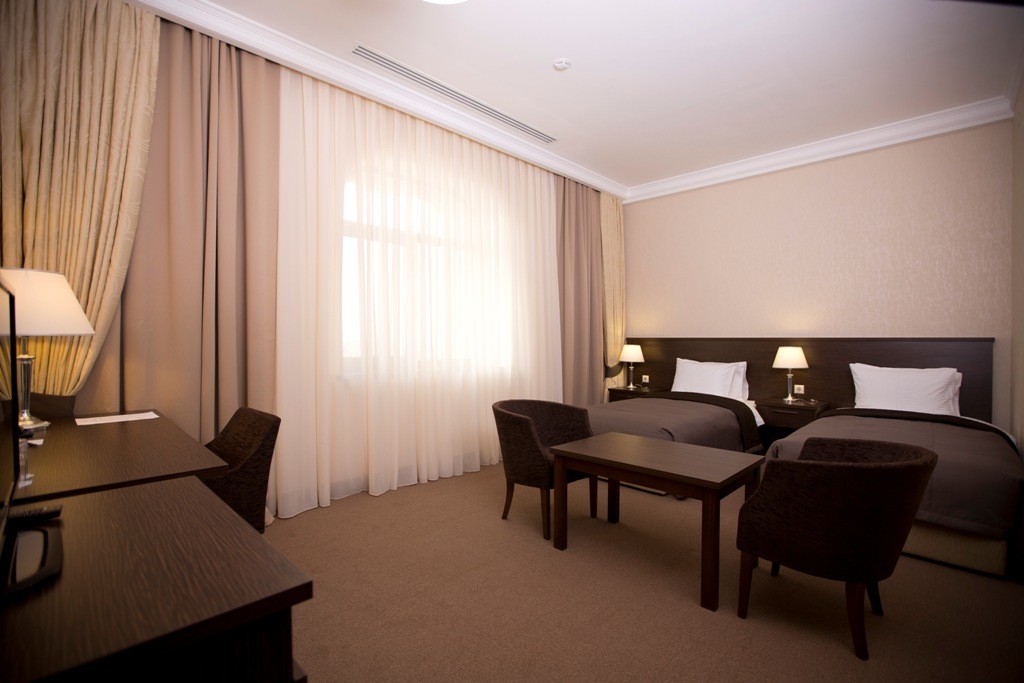 Стандартный с раздельными кроватями номер гостиницы в Шымкенте
